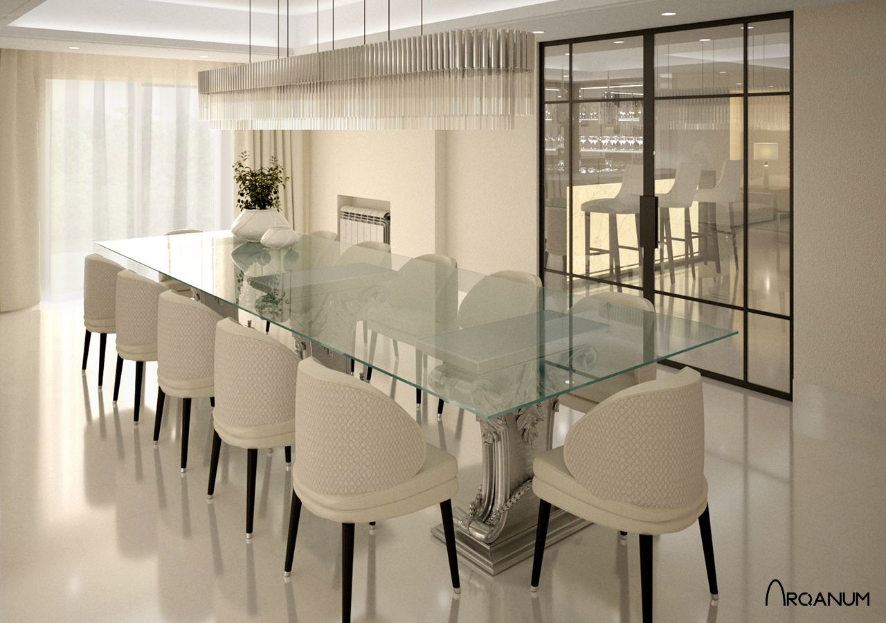 Casa en Madrid, comedor